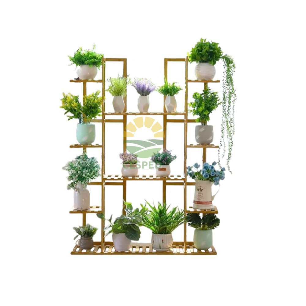 Mueble de madera para plantas de Interior
